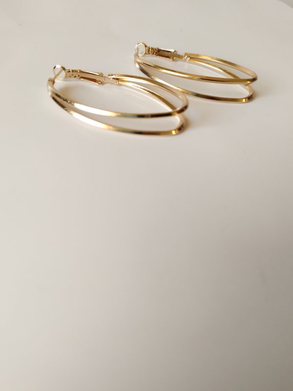 Double Oval Hoops - Image 2