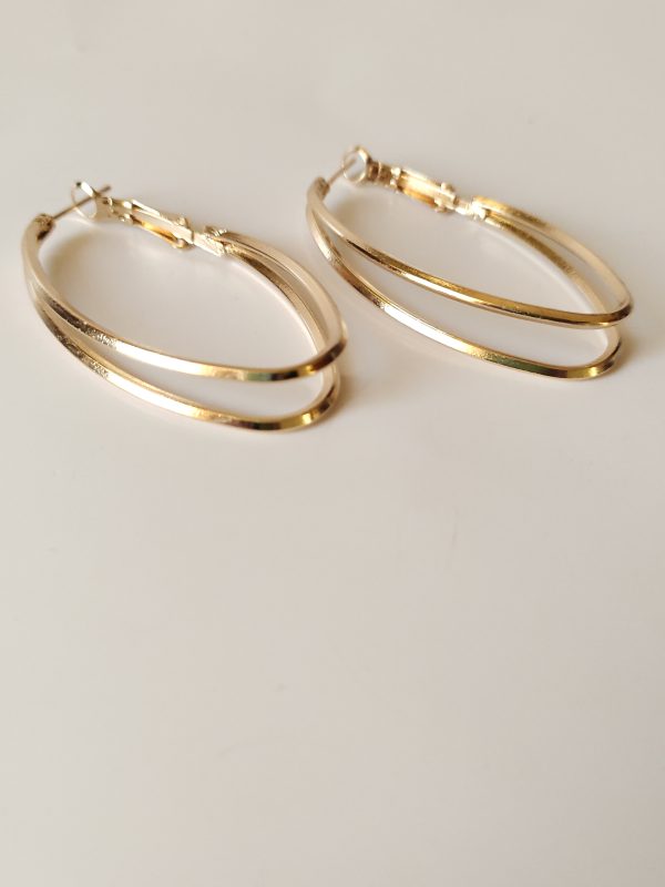 Double Oval Hoops
