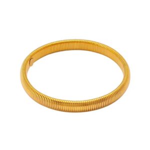 Coil Bangle Bracelet