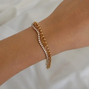 Triple Layered Bracelet