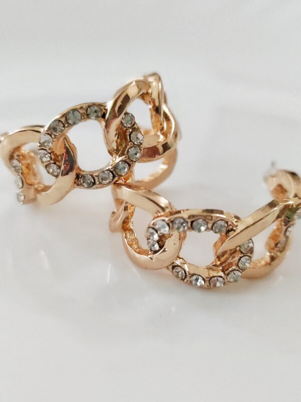 Zircon Link Hoops
