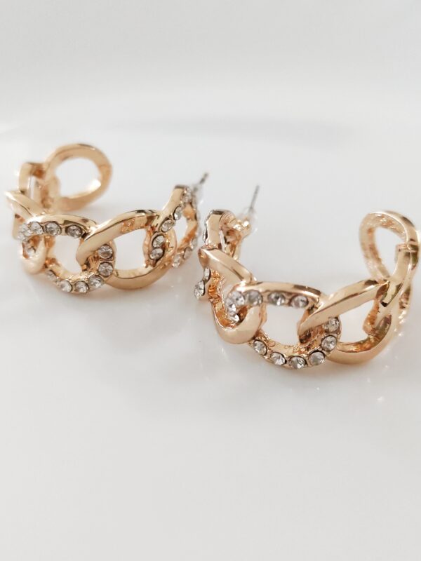 Zircon Link Hoops - Image 3