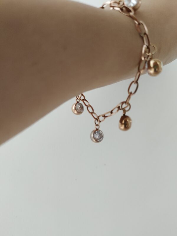 Round Charm Bracelet - Image 4
