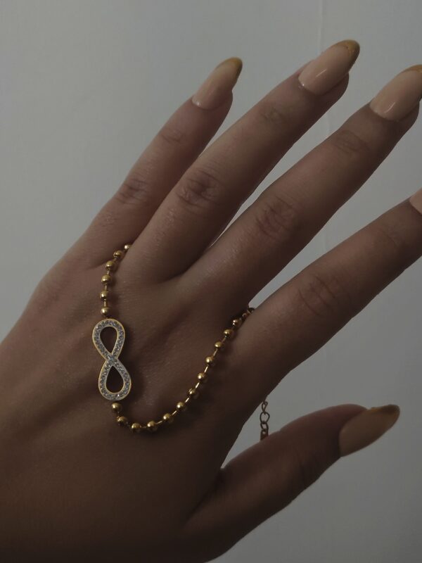 Infinity beaded Bracelet - Image 2