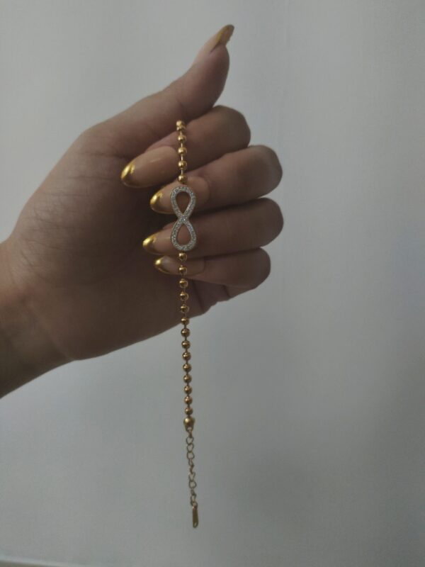 Infinity beaded Bracelet - Image 3