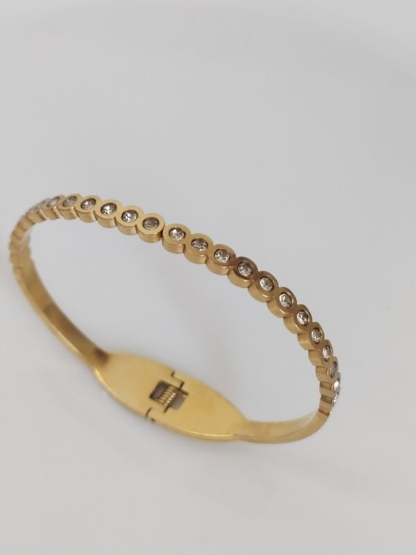 Round Bubble Studded Bangle