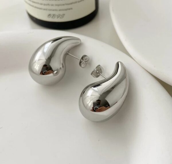 Tear Drop earrings - Silver