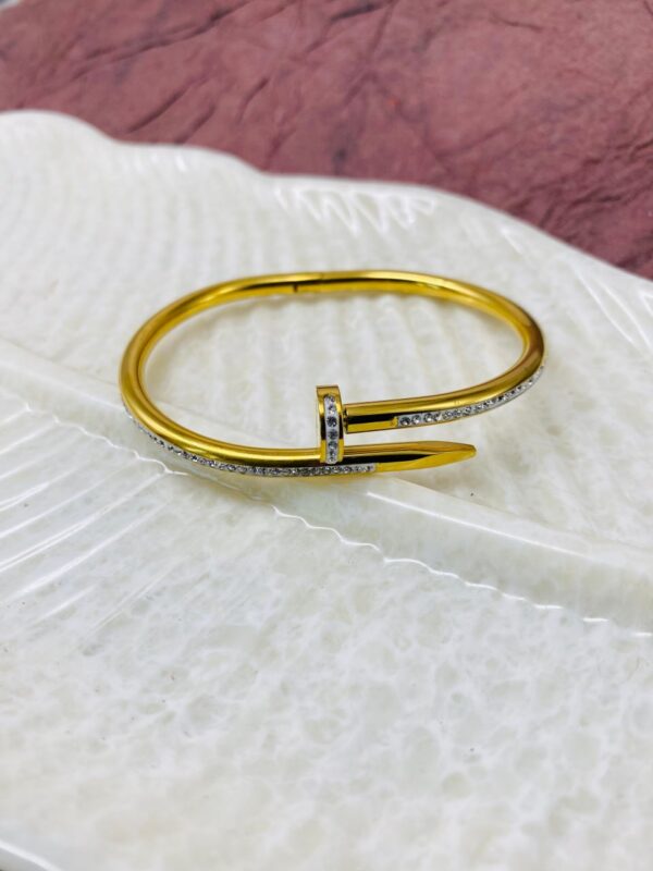 Studded Nail Bangle - Image 5