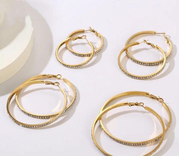 Crystal Hoops - Image 2