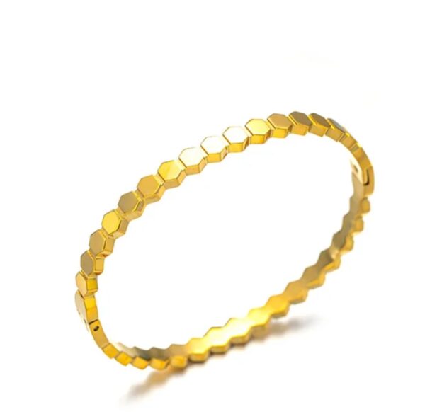 Honey comb Bangles