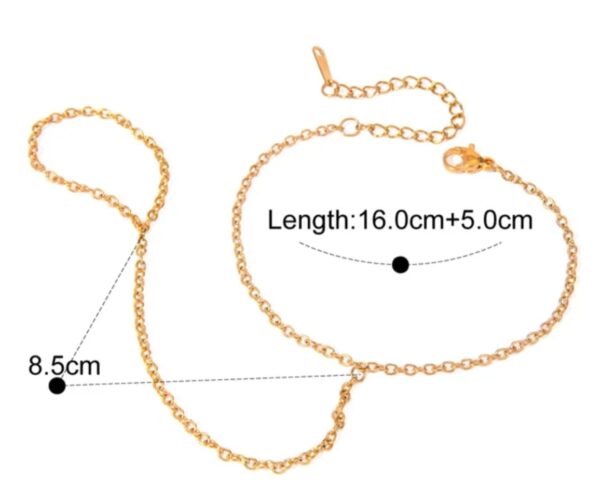Beaded Chain Bracelet - Image 3