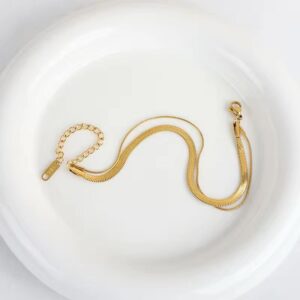 Double Layered Snake Bracelet