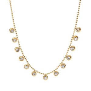 Stone beaded necklace
