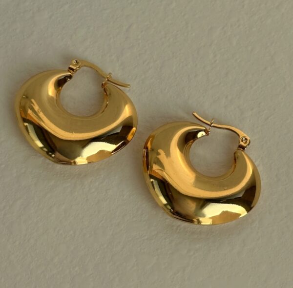 Chunky V hoops - Image 2