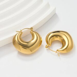Chunky V hoops