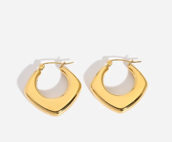 Flat V hoops