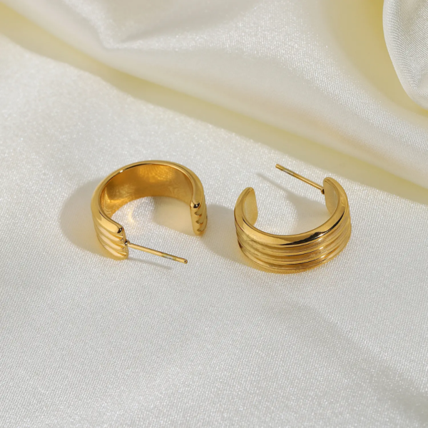 Basic three line hoops - Image 2