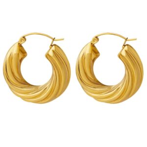 Twisted rope hoops