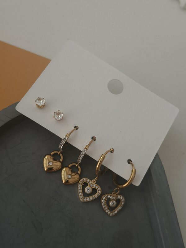 Heart Huggies combo set