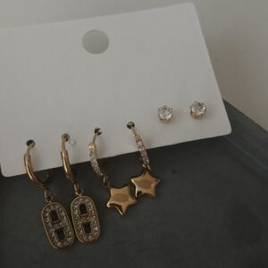 Studded Huggies combo set