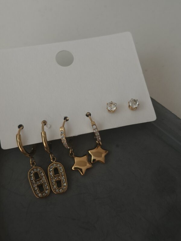Studded Huggies combo set