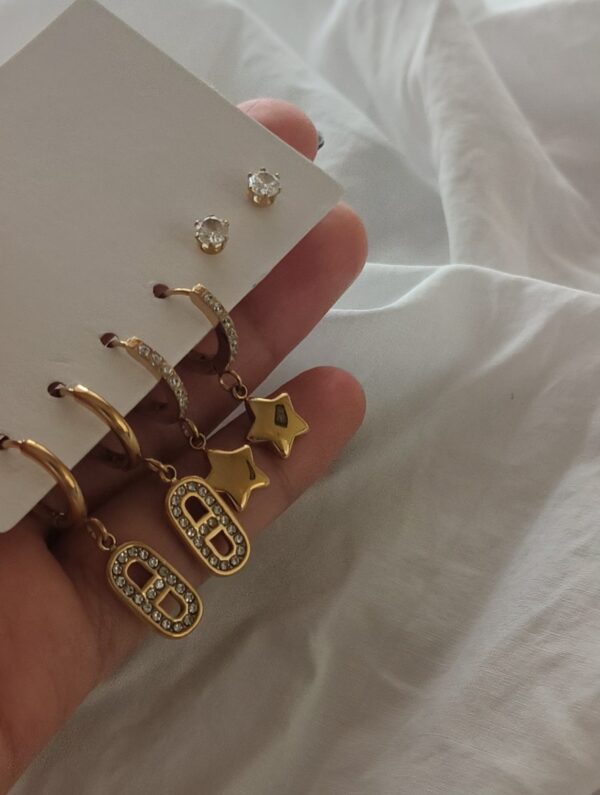 Studded Huggies combo set - Image 3