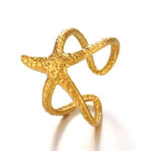 Chunky Starfish Ring