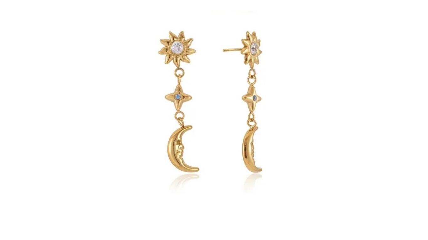 Celestial Drop Earrings