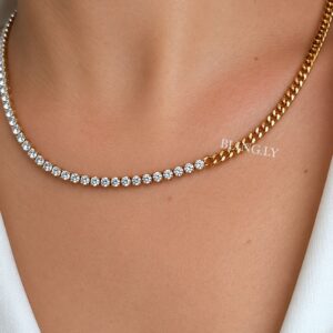 Cuban Tennis Necklace
