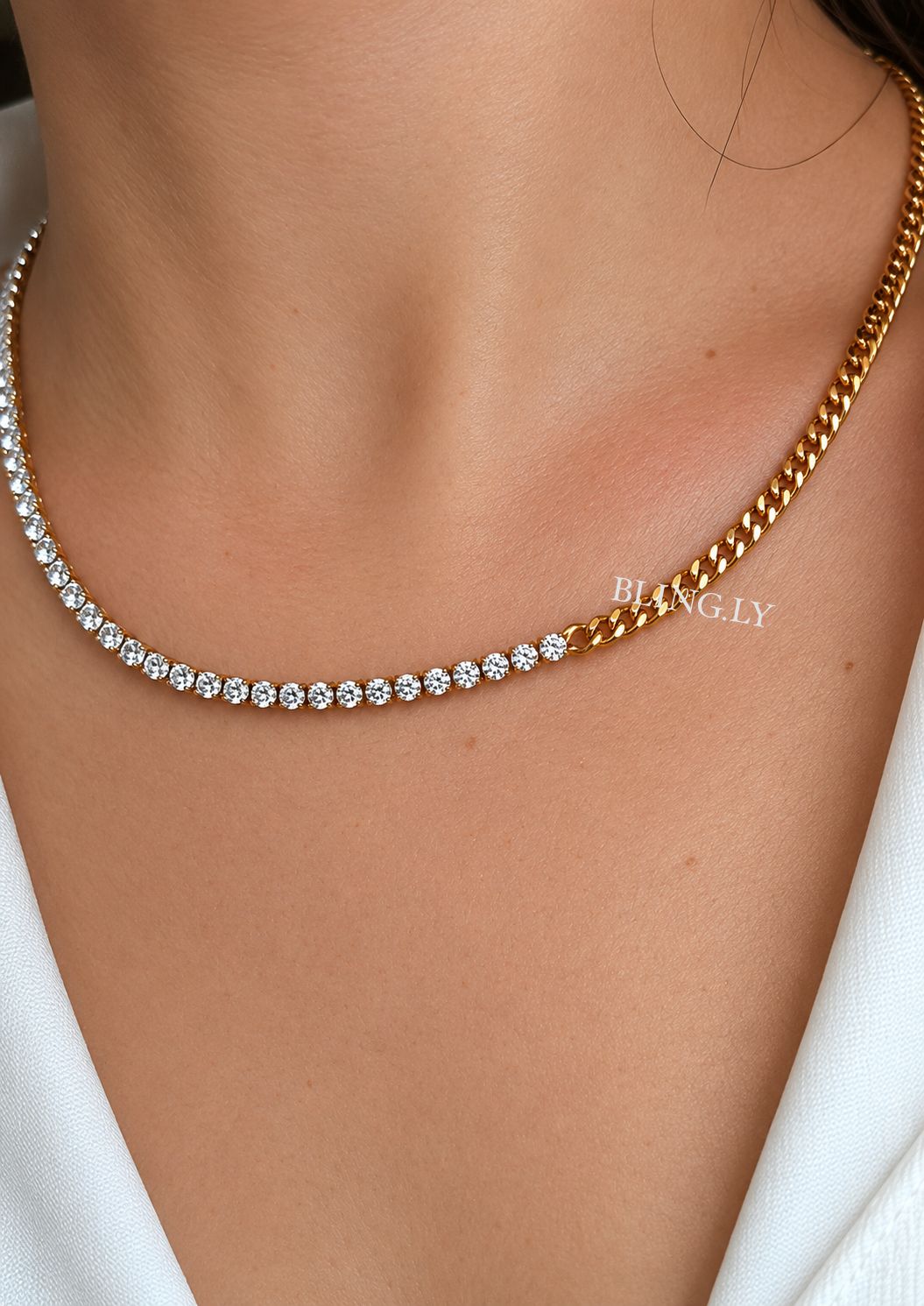 Cuban Tennis Necklace