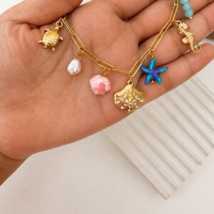 Beach Charm Bracelet