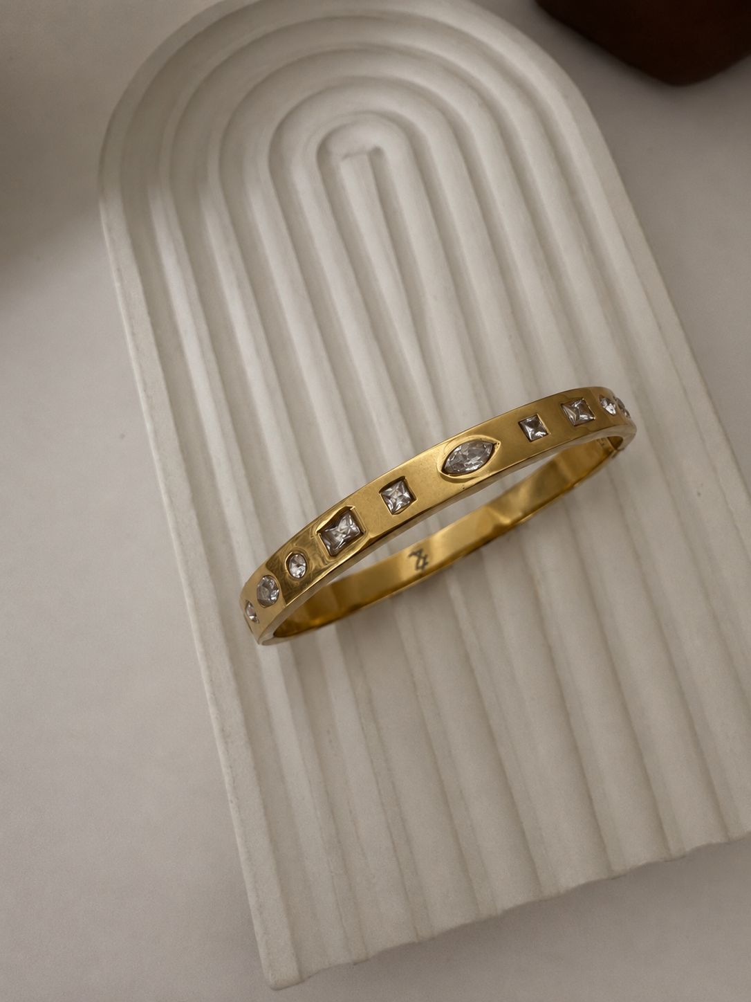 Mosaic Geometry Bangle - Image 3