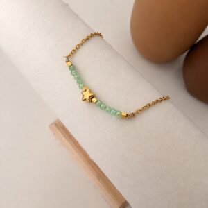 Dainty Star Beaded Bracelet